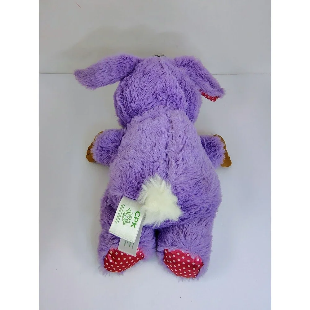 Cabbage Patch Kids Deluxe Toddler Giggle with Me, Purple Bunny Fashion See Pics